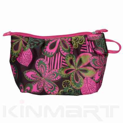 Stylish Floral Clutch Cosmetic Bag Personalised